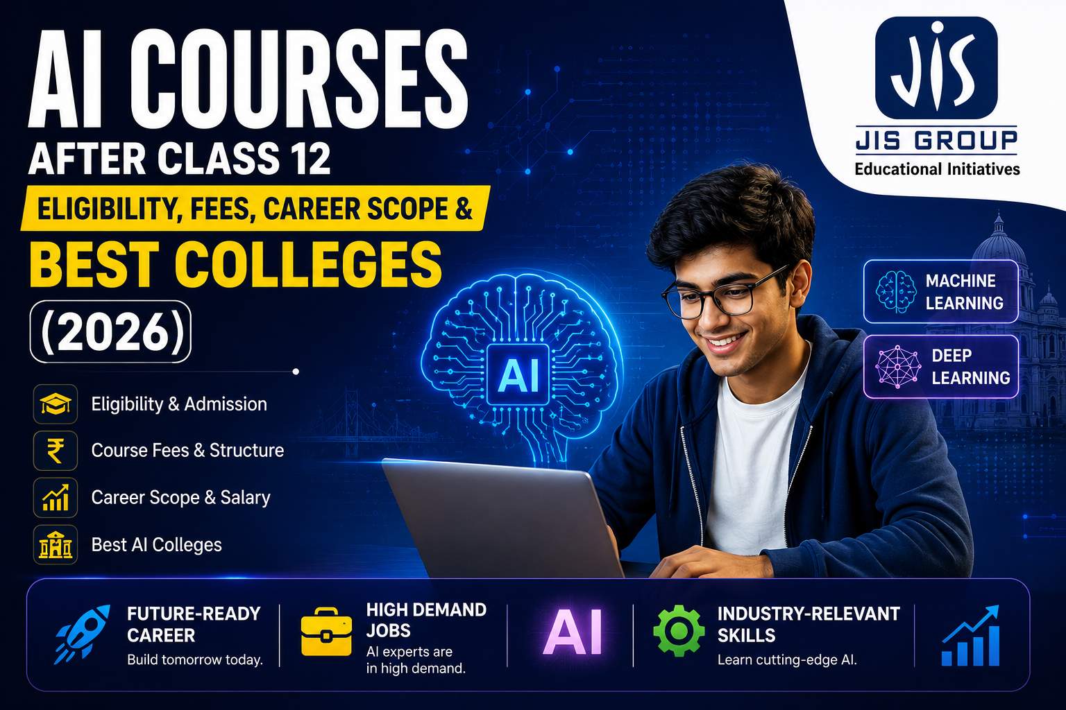 AI Courses After Class 12 in Kolkata: Eligibility, Fees, Career Scope & Best Colleges (2026)