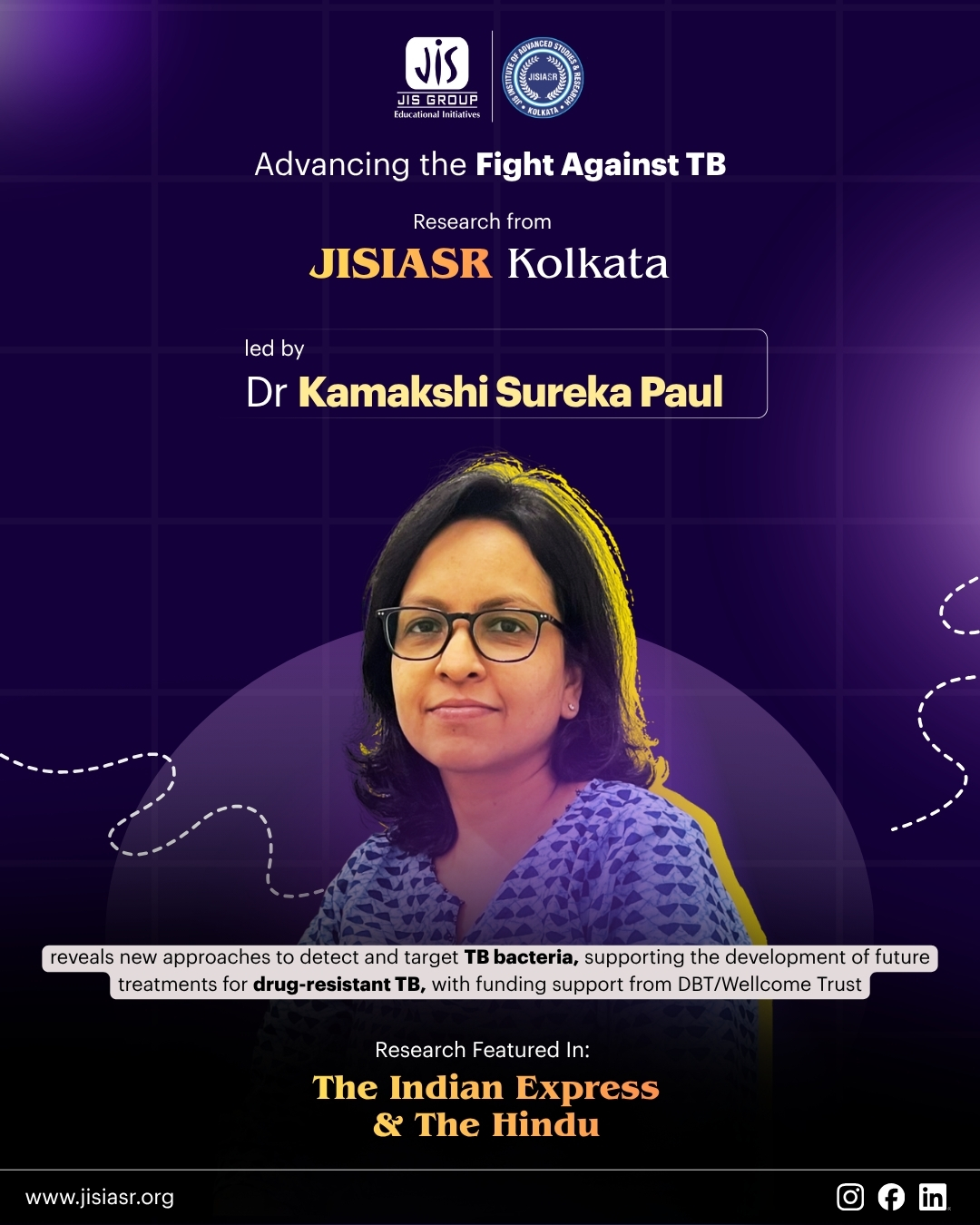 Dr. Kamakshi Sureka Paul reveals new ways to detect and target TB bacteria